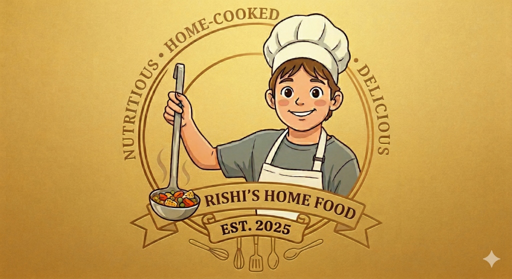 Rishi's Home Food Logo